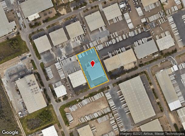  8408 Amparan Rd, Laredo, TX Parcel Map