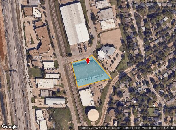  13910 Distribution Way, Dallas, TX Parcel Map