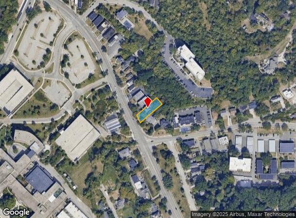  918 Ludlow Ave, Cincinnati, OH Parcel Map