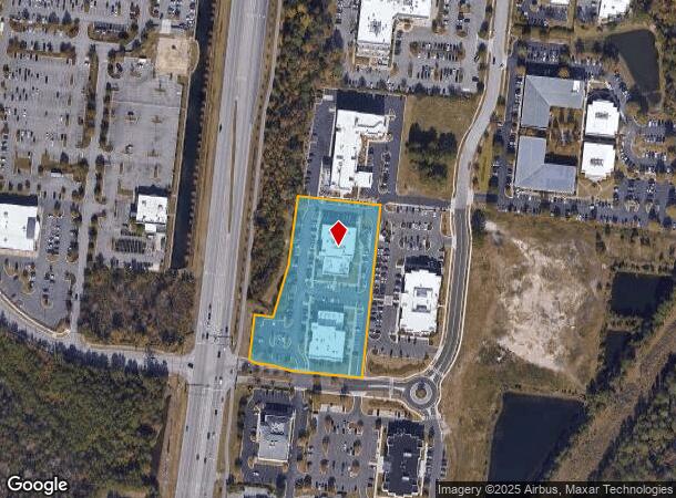 1051 Military Cutoff Rd, Wilmington, NC Parcel Map