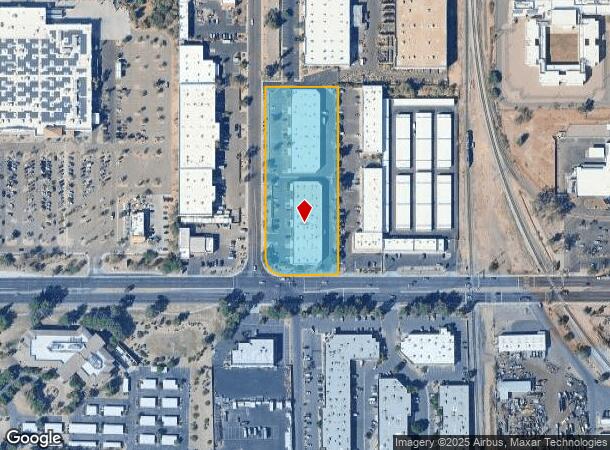 60 W Baseline Rd, Mesa, AZ Parcel Map