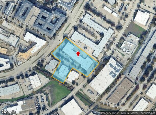  1840 N Greenville Ave, Richardson, TX Parcel Map