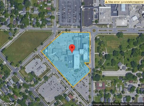  1447 N Harrison St, Saginaw, MI Parcel Map