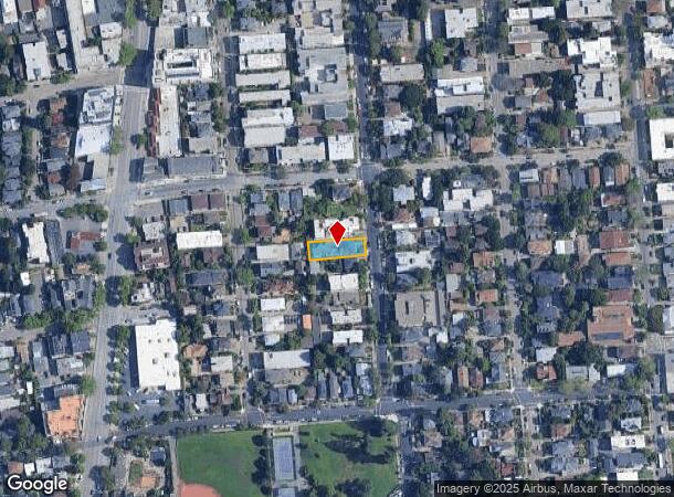 2612 Hillegass Ave, Berkeley, CA Parcel Map