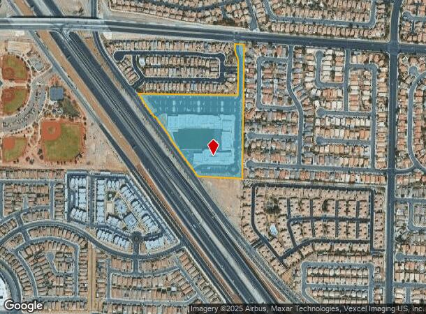 7078 Sky Pointe Dr, Las Vegas, NV Parcel Map