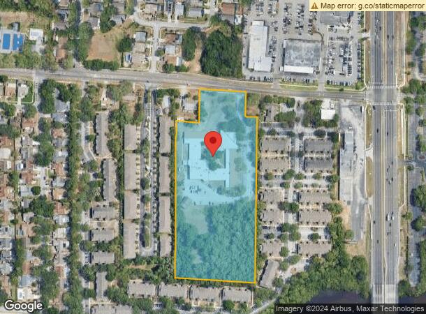  900 Beckett Way, Tarpon Springs, FL Parcel Map