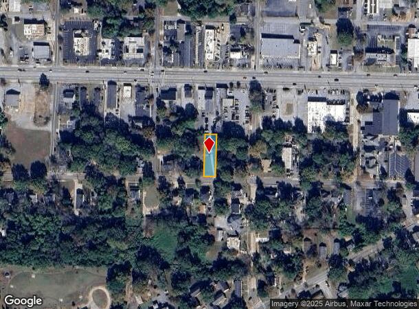  615 W Poplar St, Griffin, GA Parcel Map