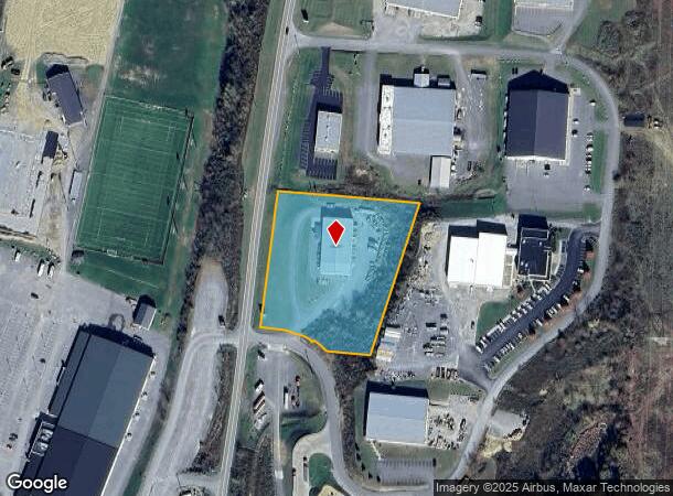  120 Corporate Dr, Morgantown, WV Parcel Map