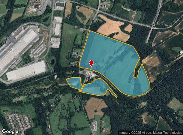  4933 Green Valley Rd, Monrovia, MD Parcel Map