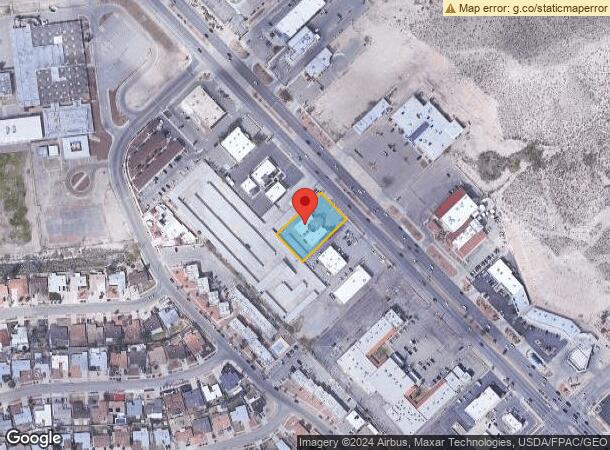  5505 N Mesa St, El Paso, TX Parcel Map