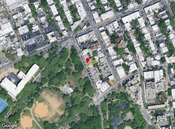  872 Lorimer St, Brooklyn, NY Parcel Map