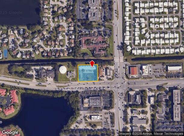 2609 W Woolbright Rd, Boynton Beach, FL Parcel Map