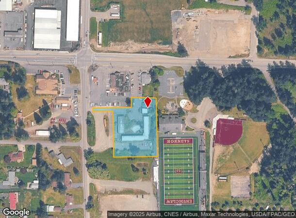  1334 Roosevelt Ave E, Enumclaw, WA Parcel Map
