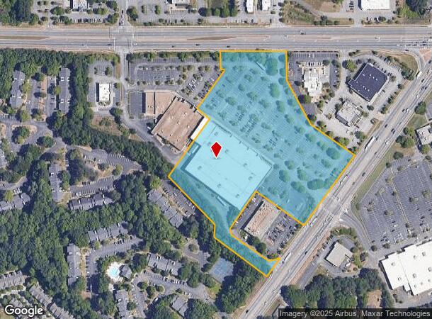 1825 E West Connector, Austell, GA Parcel Map