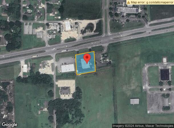  721 Highway 72 W, Tuscumbia, AL Parcel Map