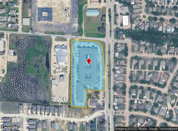  4205 Dalrock Rd, Rowlett, TX Parcel Map