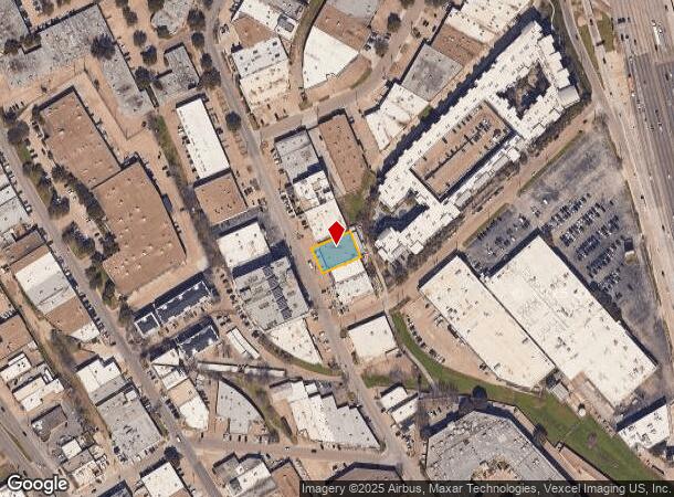  1406 Slocum St, Dallas, TX Parcel Map