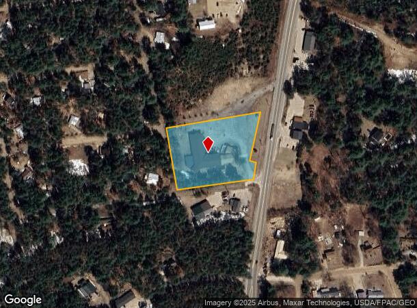 1536 White Mountain Hwy, Tamworth, NH Parcel Map
