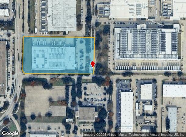 1215 Integrity Dr, Richardson, TX Parcel Map