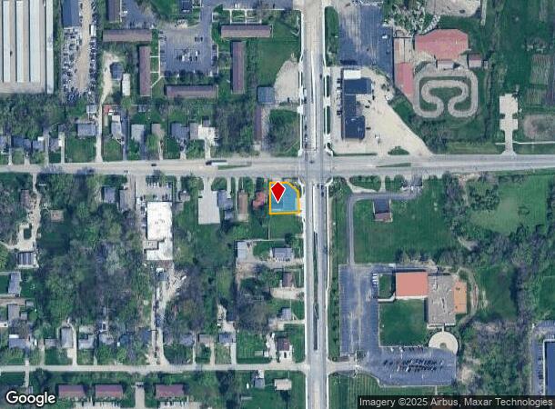  4554 N Post Rd, Indianapolis, IN Parcel Map