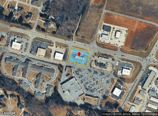 6095 Highway 124 W, Hoschton, GA Parcel Map