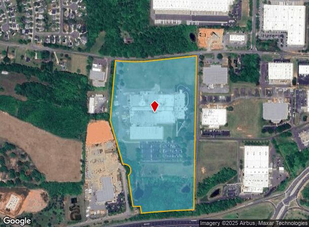  100 Maple Ln, Mebane, NC Parcel Map