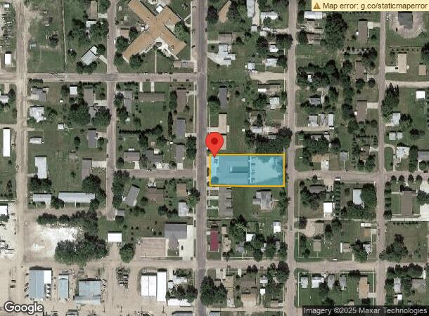  310 N Dakota Ave, Corsica, SD Parcel Map