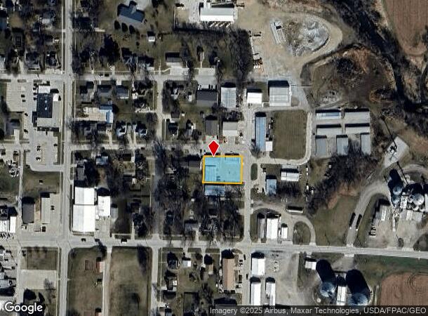 206 E Walnut St, Williamsburg, IA Parcel Map