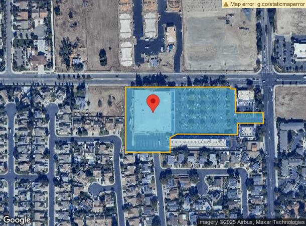  1280 W Lathrop Rd, Manteca, CA Parcel Map