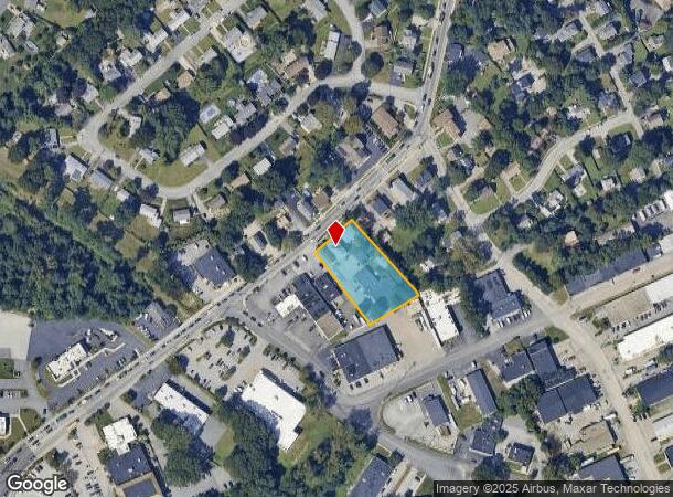  1100 Pontiac Ave, Cranston, RI Parcel Map