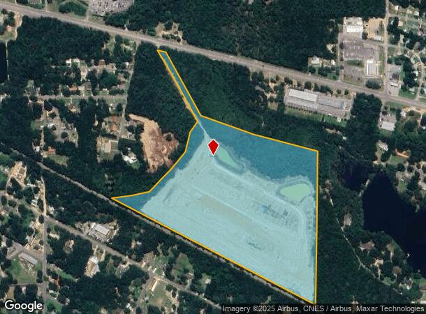  1299 E James Lee Blvd, Crestview, FL Parcel Map