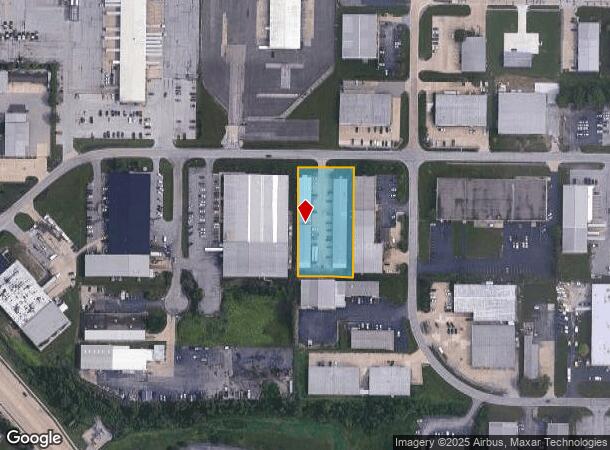  4117 Merchant Rd, Fort Wayne, IN Parcel Map