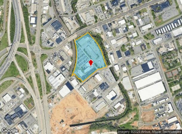 835 E Jackson Ave, Knoxville, TN Parcel Map