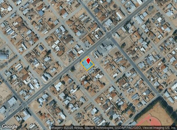  620 N Fabens St, Fabens, TX Parcel Map
