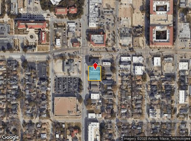 3113 S University Dr, Fort Worth, TX Parcel Map