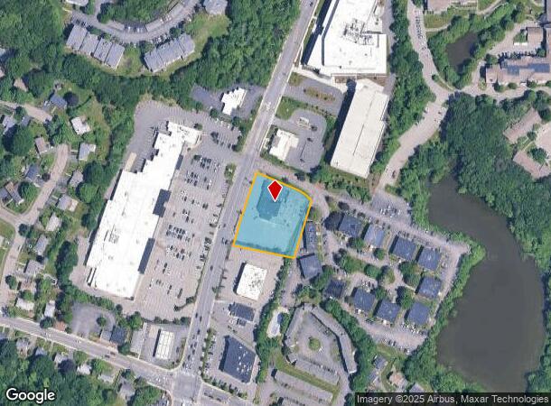  1093 Lexington St, Waltham, MA Parcel Map