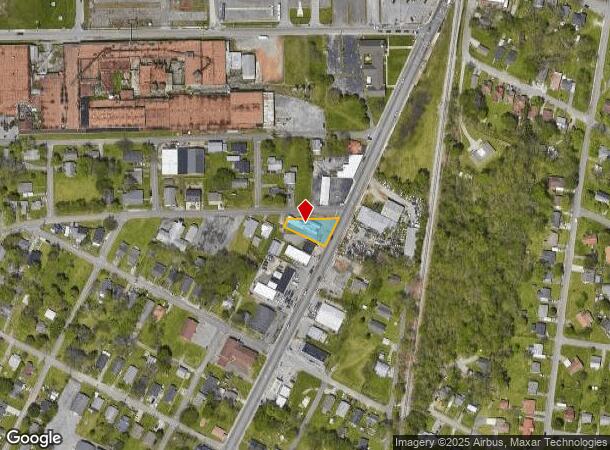  801 Mcfarland Ave, Rossville, GA Parcel Map