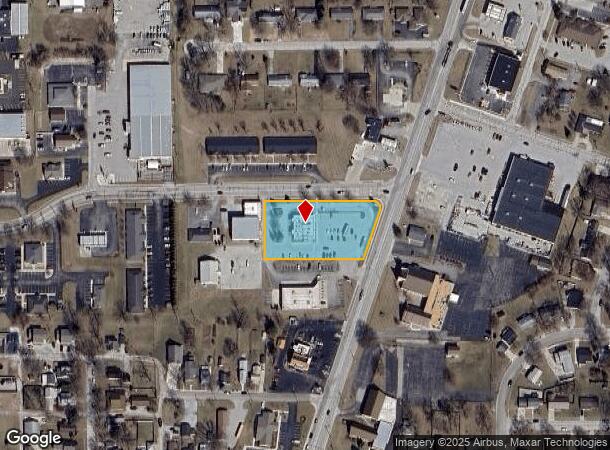 499 N Main St, Columbia City, IN Parcel Map