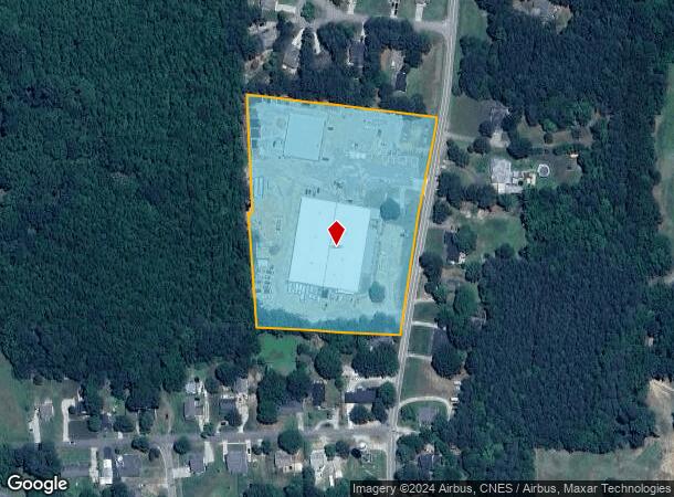  321 N Nassau St, Youngsville, NC Parcel Map