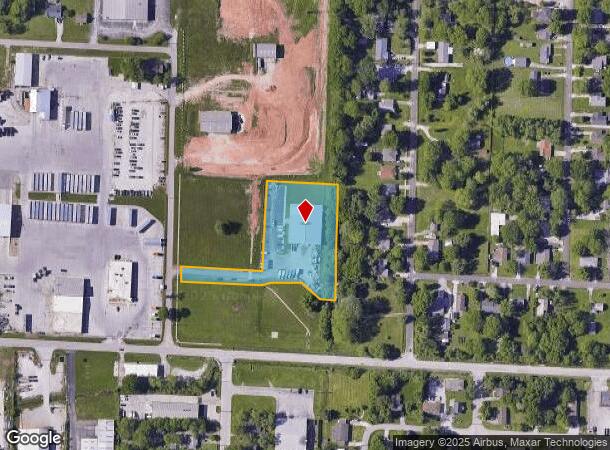  1820 N Barnes Ave, Springfield, MO Parcel Map