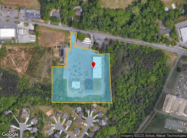  3023 Walkertown View Dr, Walkertown, NC Parcel Map