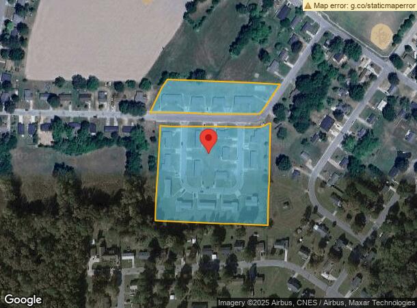  602 Peedin St, Selma, NC Parcel Map