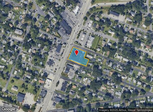 1590 Post Rd, Warwick, RI Parcel Map
