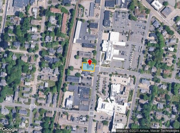 117 Chestnut St, Needham, MA Parcel Map