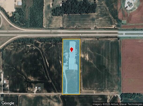 11744 Blue Bell Rd, Elberfeld, IN Parcel Map