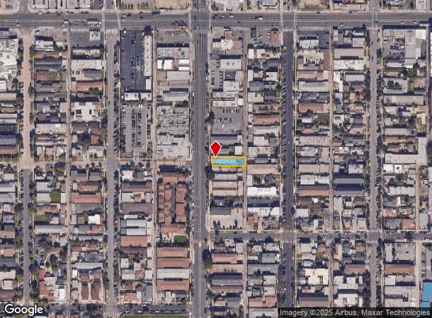 1700 Pacific Ave, Long Beach, CA Parcel Map