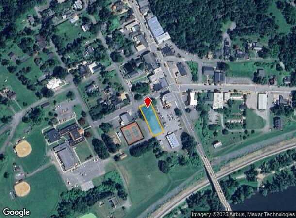  181 W Main St, Scottsville, VA Parcel Map