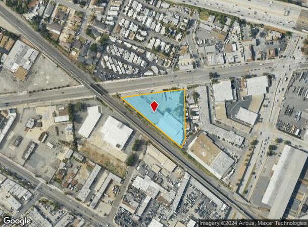  12202 Garvey Ave, El Monte, CA Parcel Map