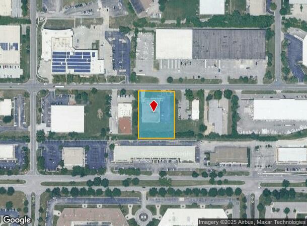  15541 W 110Th St, Lenexa, KS Parcel Map