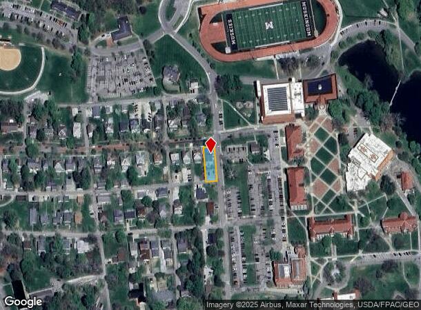 188 Comin St, New Concord, OH Parcel Map